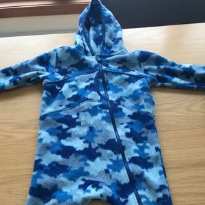 L.L. Bean toddler fleece bunting